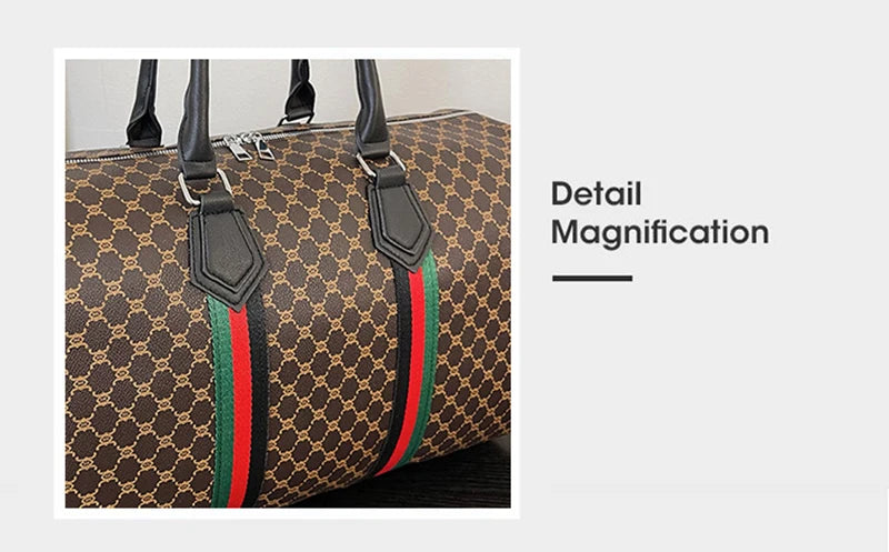 Luxury Travel Women's Bag Duffle Totes Gym Sports Fitness Business Large Capacity Casual Luggage Handbag Outdoor Weekend Bag