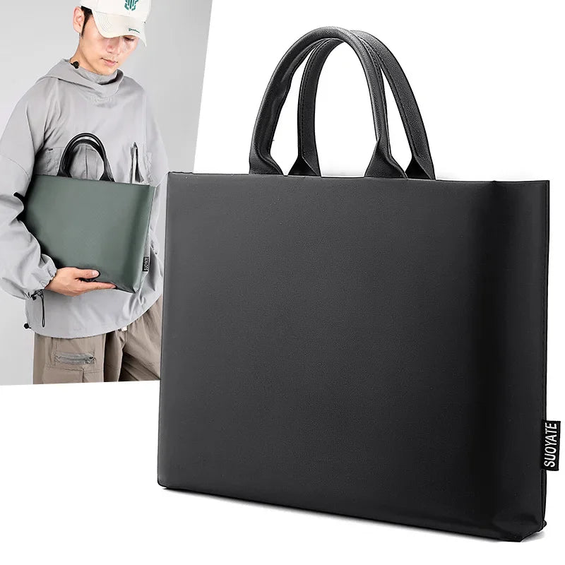 Business Men's Briefcase Business Document Information Kit Laptop Handbag Gift Advertising Computer Bag