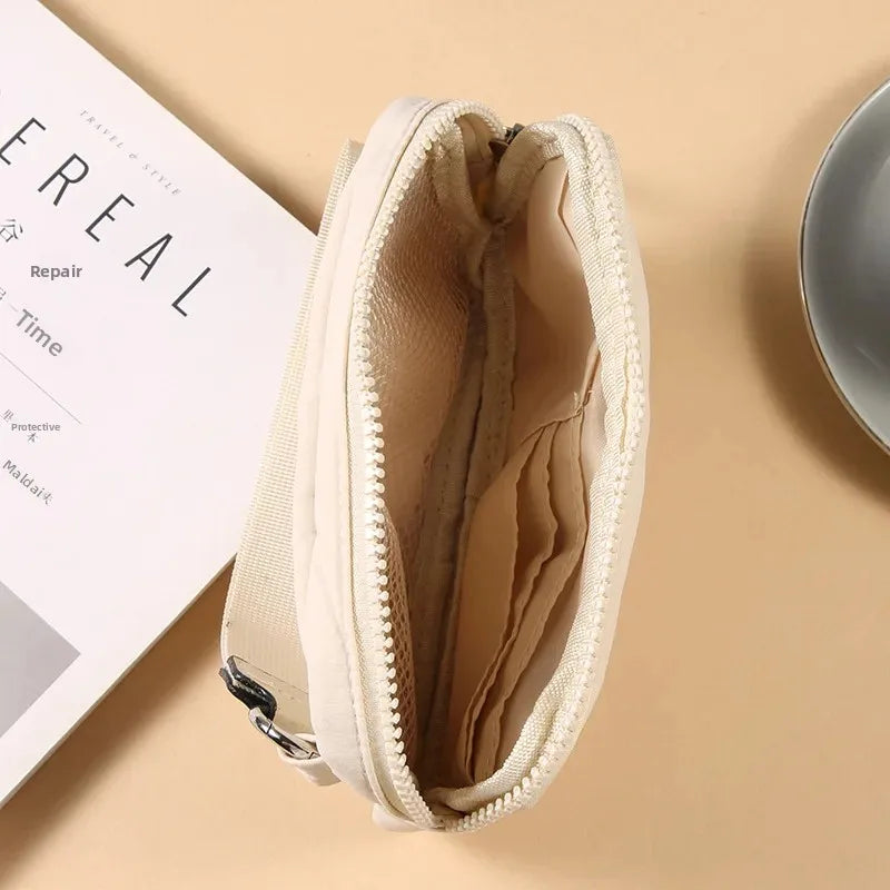 New Multi-Functional Waist Bag with Wrist Strap Handheld Diagonal Crossbody Outdoor Sports Polyester Waterproof Chest Bag