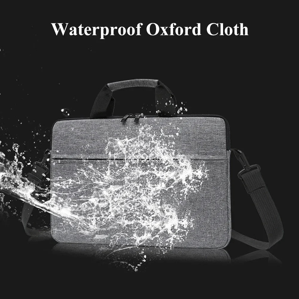 Laptop Bags Carrying Case for 13-15 inch Laptop and Tablet Shoulder Strap Durable Water-Repellent Fabric Business Casual School