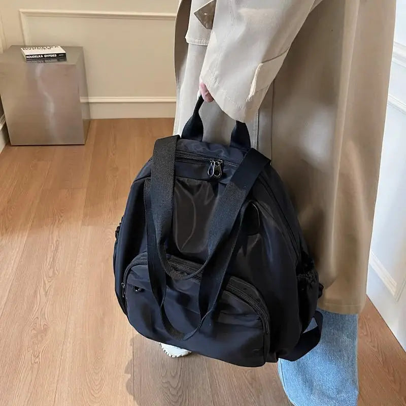 2025 New Leisure Trendy Light Luxury Handbag oulder Bag Korean Japanese Sle Multi-Use Lazy Wind Dual-Purpose Bapa