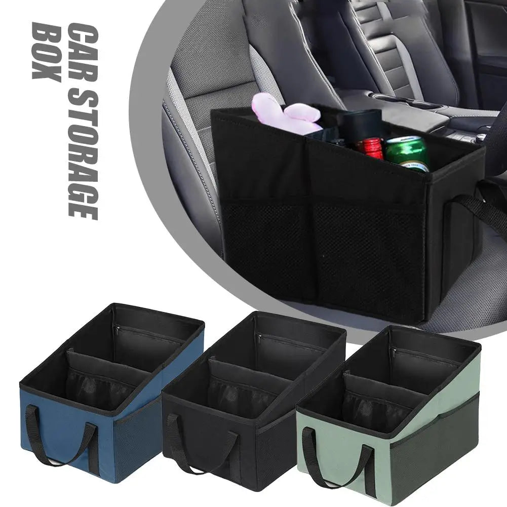 Car Seat Organizer, Foldable Car Storage Organizer Rear Seat Large Storage Bag  For Car SUV Truck Truck Travel Accessories