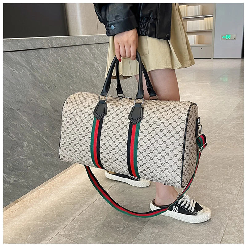 Luxury Travel Women's Bag Duffle Totes Gym Sports Fitness Business Large Capacity Casual Luggage Handbag Outdoor Weekend Bag