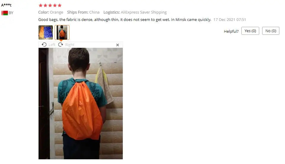 Waterproof Gym Bag Drawstring Sack Fitness Travel Outdoor Backpack DIY Daybag Shopping Bags Swimming Basketball Yoga Sports Bags