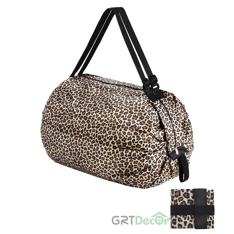 Women Shopper Bag Japanese Large Folding Tote Bag Travel Organizer Eco Shopping Bags Lady Market Bag Mujer Foldable Pouch Bolsos