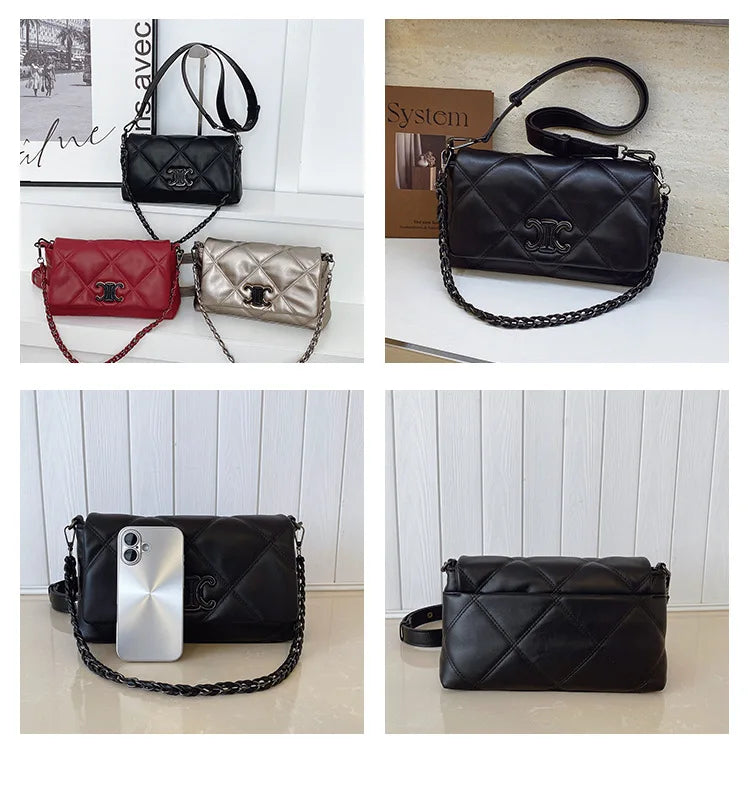 2025 Women’s Premium Light Luxury Shoulder Bag — New Foreign-Style Exquisite Design, Lightweight Large-Capacity & Versatile