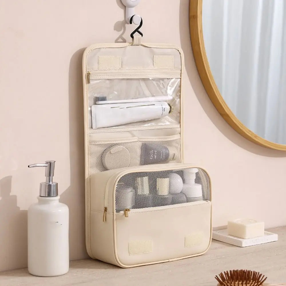 Clutch Bag Nylon Makeup Bag Large Capacity Waterproof Large Cosmetic Bag Skincare Storage Multifunctional Travel Bag Women