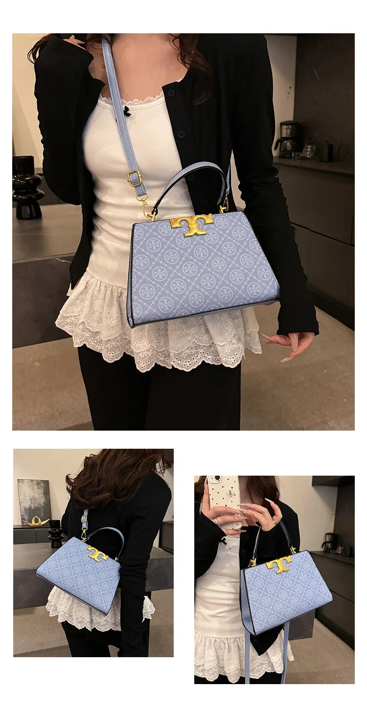 2025 Summer New Women's Luxury Tote Bag, Trendy Crossbody Purse, Chic Shoulder Sling for Daily, Elegant & Spacious
