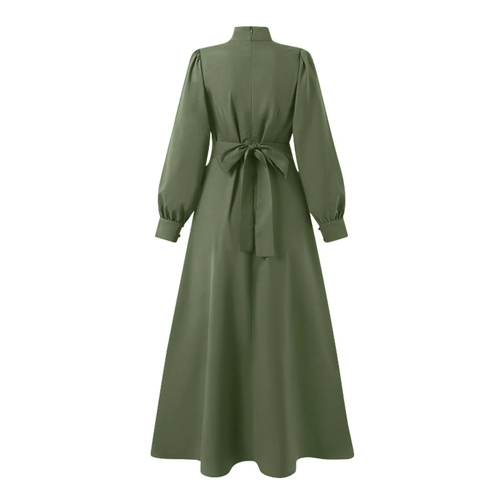 Women Muslim Kaftan Abaya Dubai Turkey Muslim Fashion Hijab Dress Kaftan Islam Clothing African Maxi Dresses Arab Robe