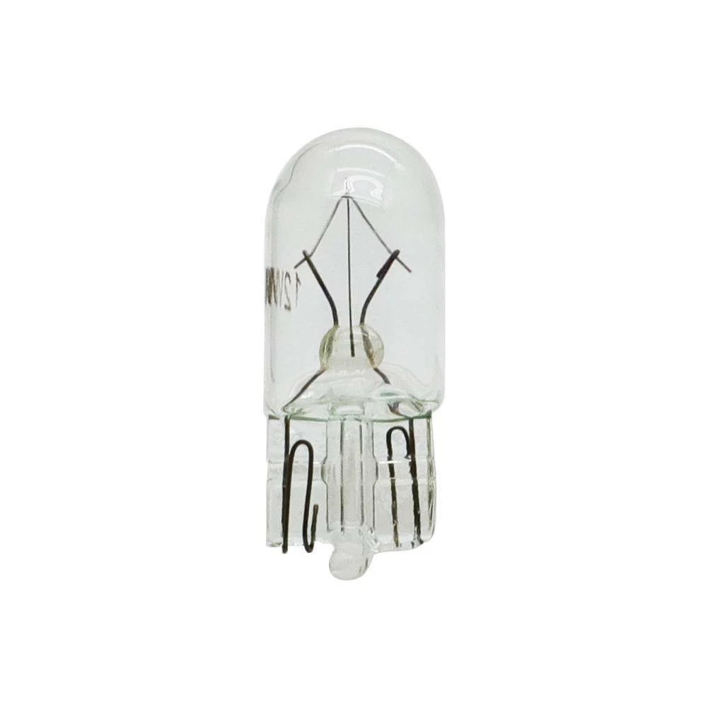 100PCS 194 T10 Clear Wedge Incandescent Instrument Panel Light Bulbs  Cars Trucks Motorcycles Instrument Panel Bulb Lamp