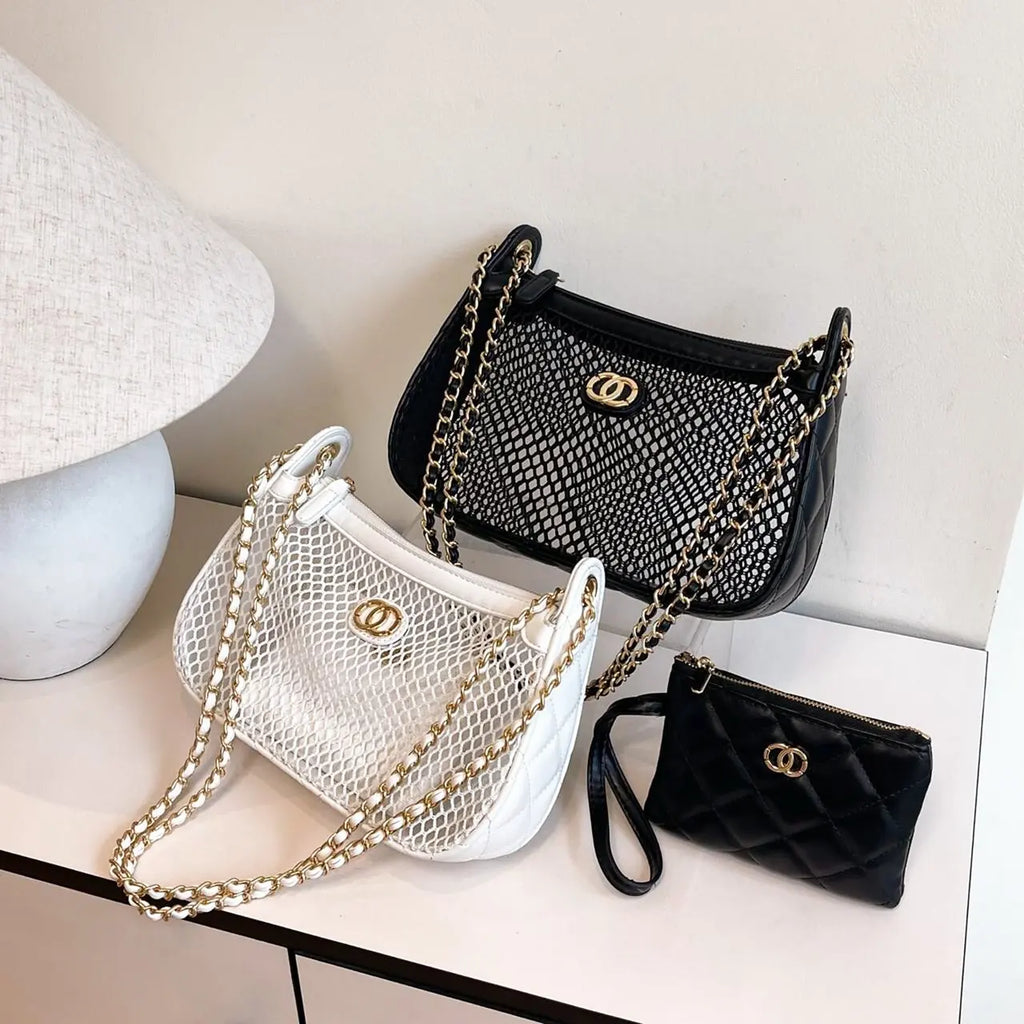 Stylish Leather Messenger Bag - Women's Crossbody Shoulder Handbag with Multiple Pockets Luxury Brand