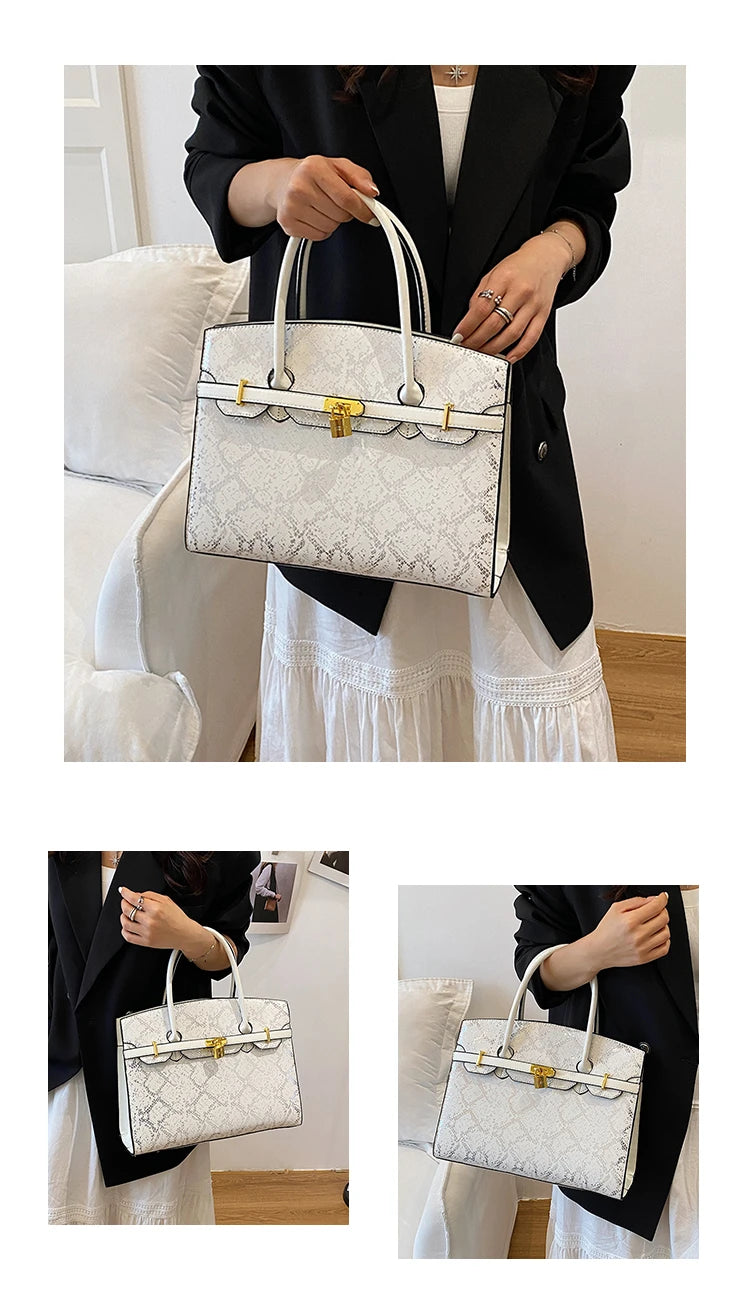 Vintage Opulent Heritage Women Shoulder Bag Luxury Leather Crossbody Bag High End Tote