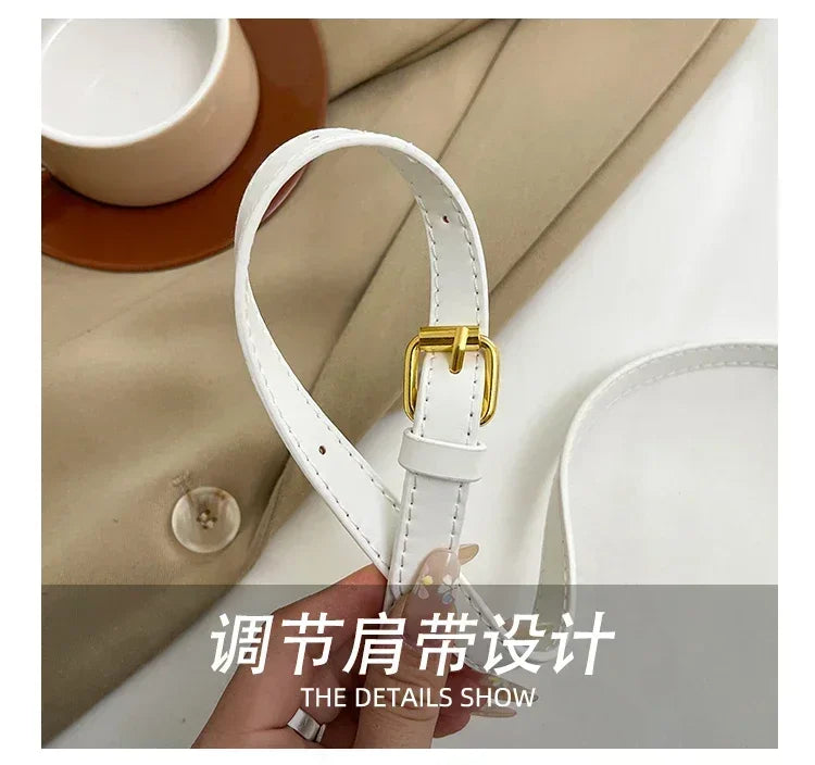 Luxury Macaron Crossbody Bag - 2025 New Small Square Purse, Lightweight Designer Handbag, Fashionable for Women