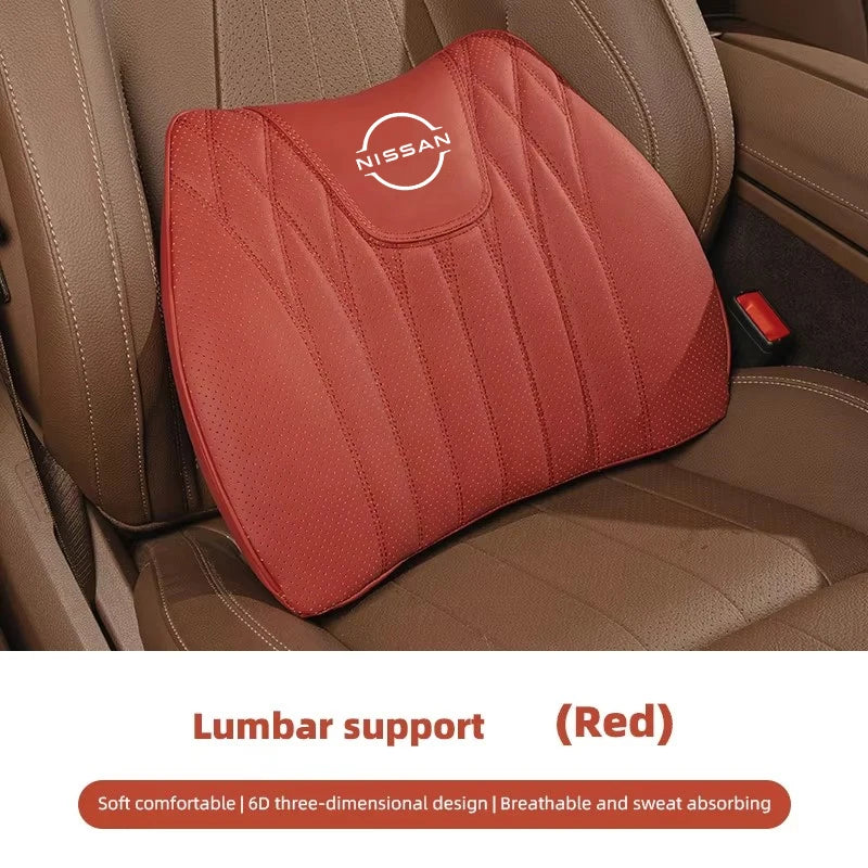 Car Interior Supplies Lumbar Support Back Seat Cushion Suit For Nissan Qashqai Juke Pulsar Sentra Altima Patrol Micra Rogue