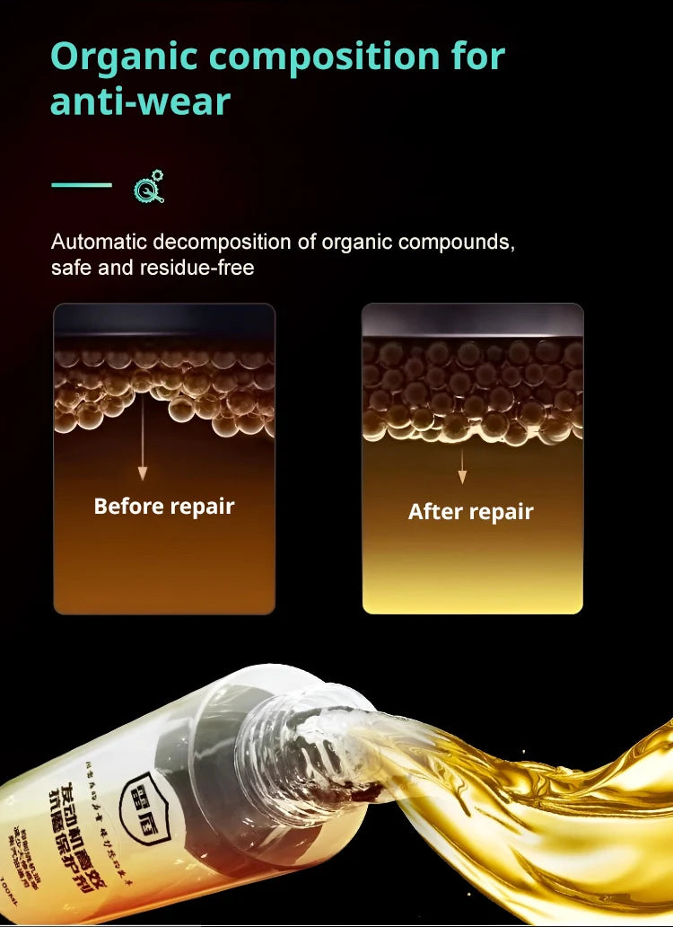 High-Efficiency Engine Anti-Wear Agent - Motor Oil Additive for Reducing Friction & Enhancing Engine Life