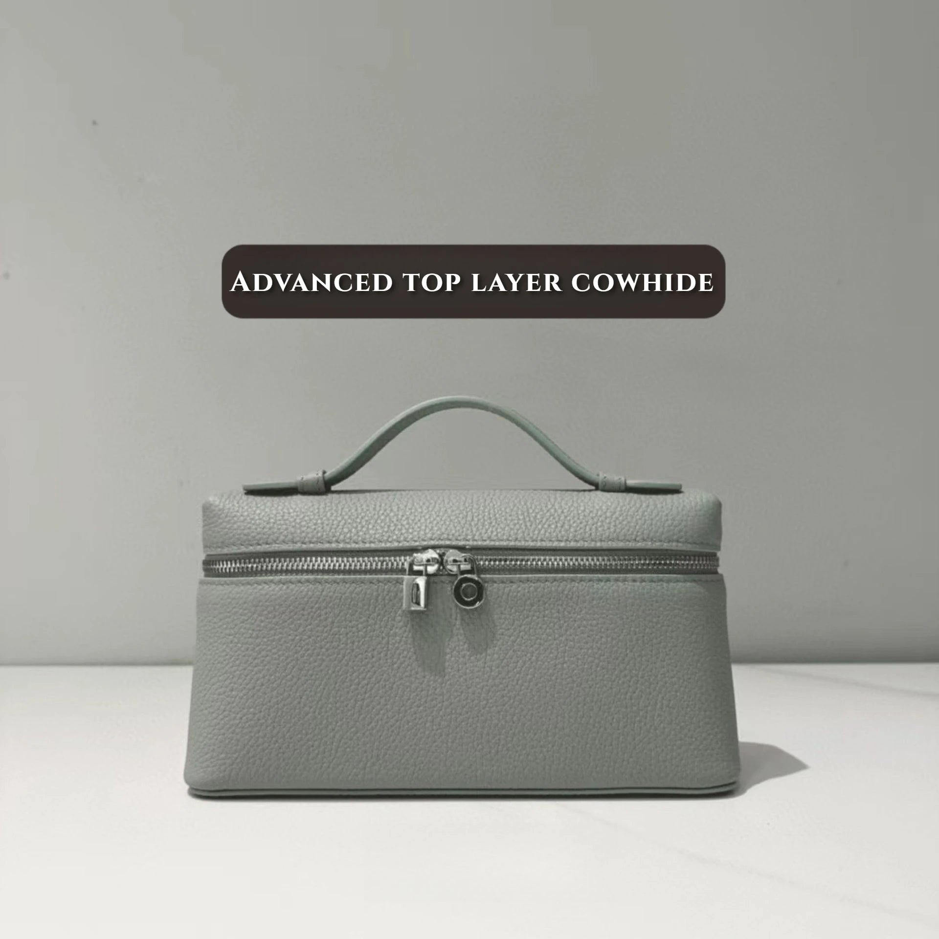 Luxury Handmade Leather Crossbody Bag Women's Chic Shoulder Box Purse Lunch Tote Celebrity Inspired