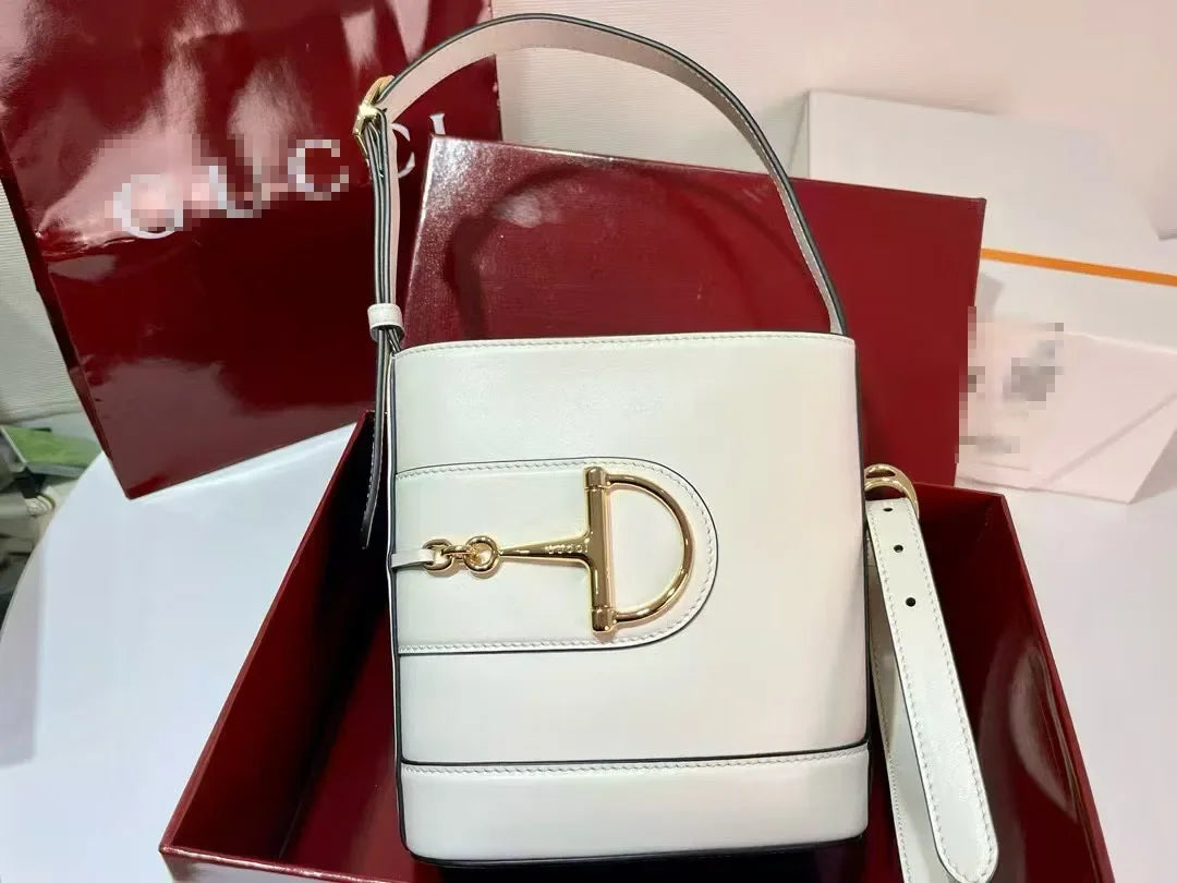 Luxury Crossbody Handbag For Women Paris Fashion Elegant Leather Classic Large Capacity Tote Bag Solid Color Designer