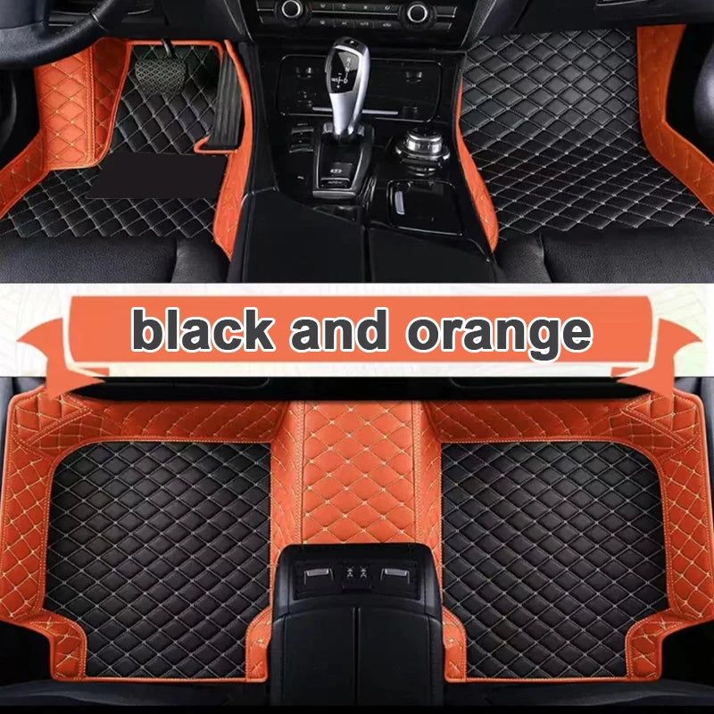 Car Floor Mats For Ford Fiesta Mk6 Mark VI Mk7 WS WT WZ 2009~2016 Anti-dirt Pads Car Carpet Non-slip Auto Rug Car Accessories