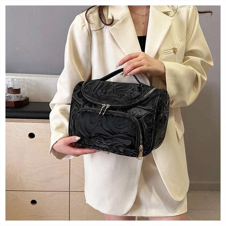 2025 New Luxury Portable Makeup Bag Cosmetics Storage Cases Large Capacity Organizer Travel Toiletry Wash Bag Multifunction Bags