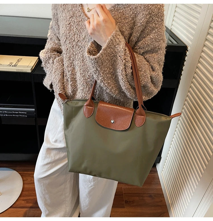 New Style Women's Bag - Fashionable Underarm Single-Shoulder Handbag - Large Capacity Lightweight Handbag For Carrying