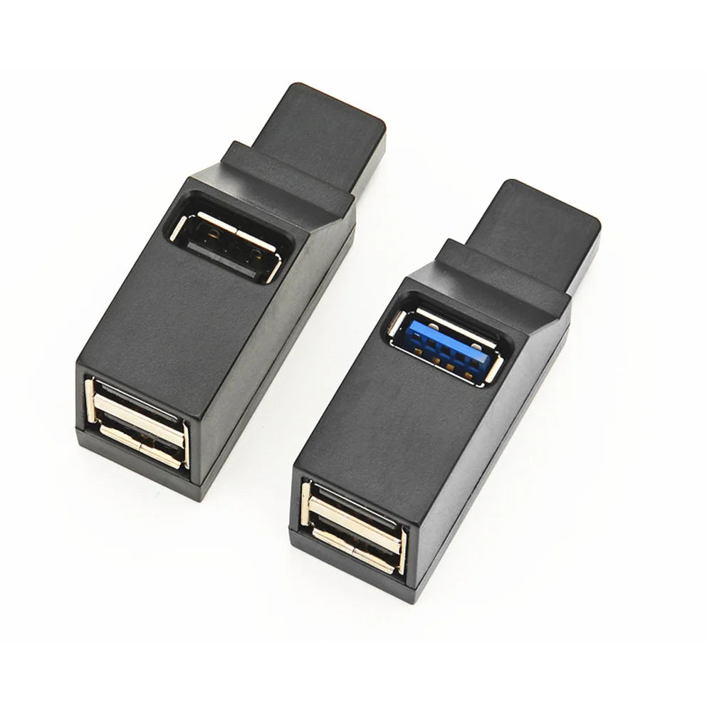 USB 3.0 HUB Extender Car Splitter Multi Port USB Hubs 2.0 For Laptops Office Multi Function Reading U Disk USB Charging Adapter