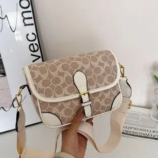 The Crossbody Bag Is A High-end, Retro, Versatile, Simple and Light Luxury Small Square Bag, A Lady's Hand-held Shoulder Bag