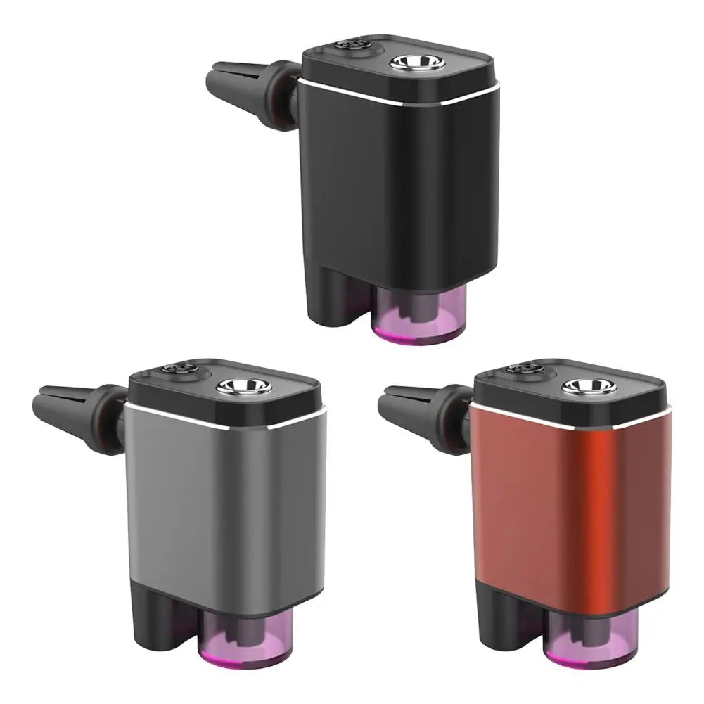 Smart Car Aromatherapy Diffuser Essential Oil Mist Humidifier Air Freshener Vent Clip Fragrance Diffuser For Auto Aromatherapy