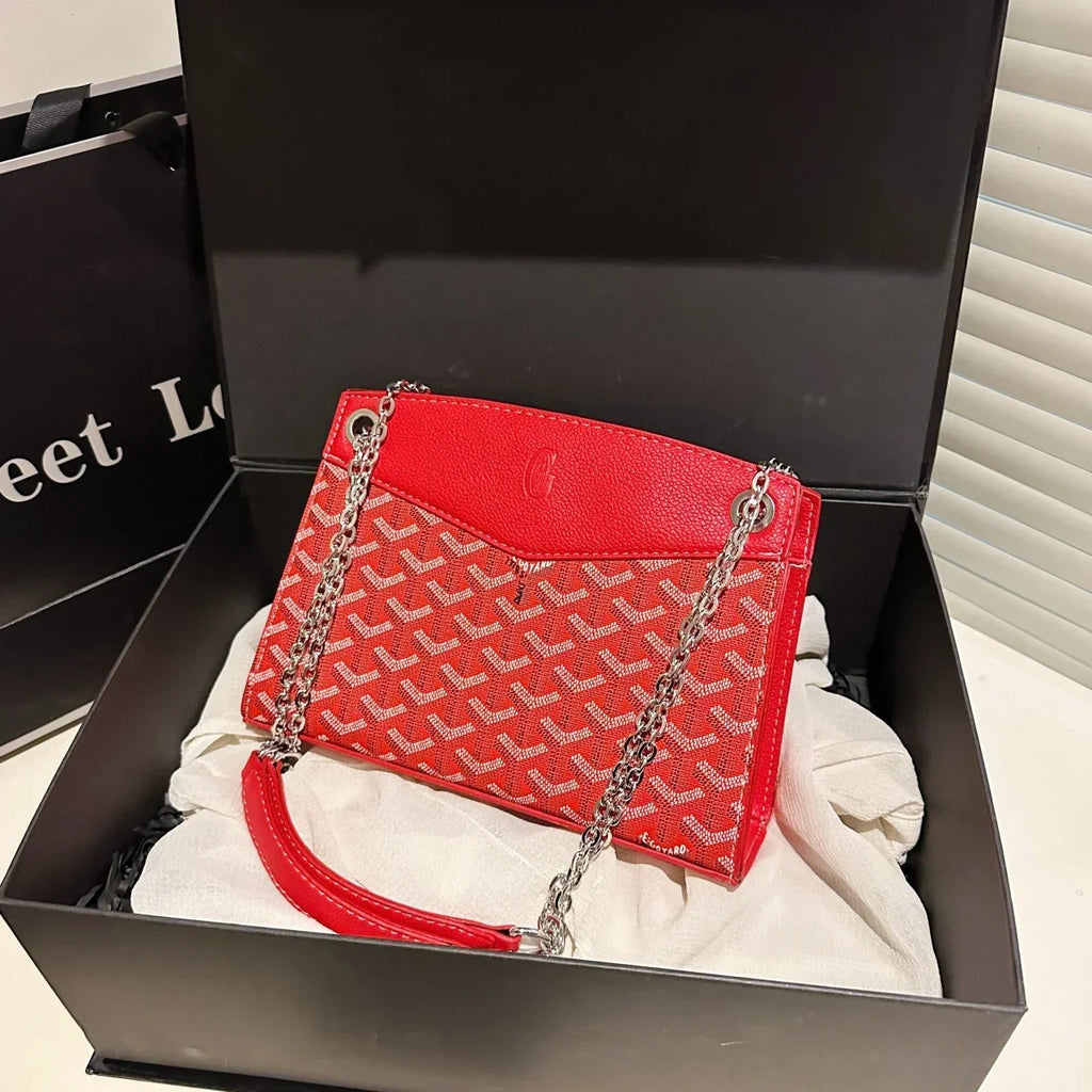 2025 Luxury Leather Women's Crossbody Commuter Bag - Classic Brand Design, Large Capacity for Work/Office + Free Shipping