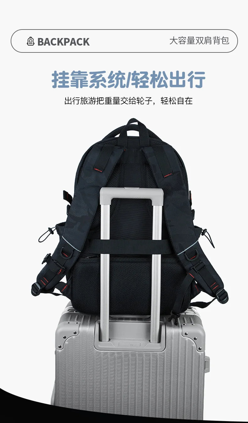 Backpack Primary School Middle School Students High School Bags Large Capacity Ultra-light Load Reduction Outdoor Travel Busines