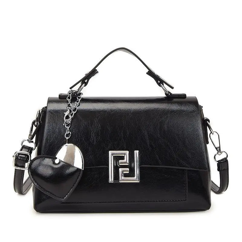 New Women's Handbag Mini Square Bag Commuter Single Shoulder Pink Polyester Casual Style Fashion Element Sewing Line