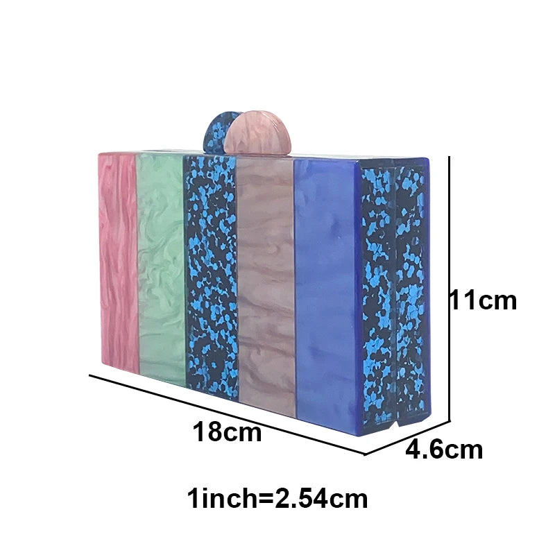 Evening Bag For Women Brand Clutch Fashion Purse Luxury Designer Handbag Wedding Party Prom Mini Shoulder Crossbody Cosmetic Bag