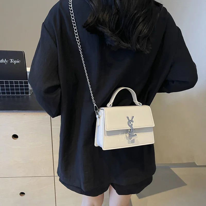 Designer style bag - 2025 hit product - Retro high-end evening bag Classic and versatile chain strap crossbody small square bag