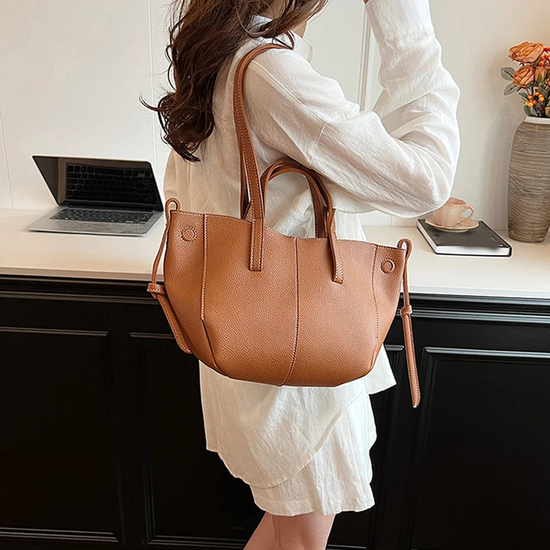 Luxury Design Handbag Tote for Women Fashion Casual Shopping Bag Chic Purse Top Handle Bag Elegant Shoulder Bags