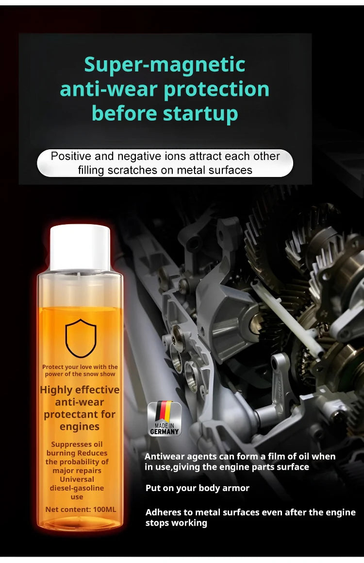 High-Efficiency Engine Anti-Wear Agent - Motor Oil Additive for Reducing Friction & Enhancing Engine Life