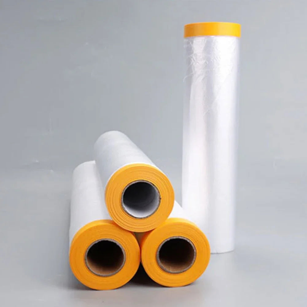 20m Paint Protection Film, Waterproof and Dustproof, Cutting Protection Film for Walls and Furniture, Plastic Seal Tape