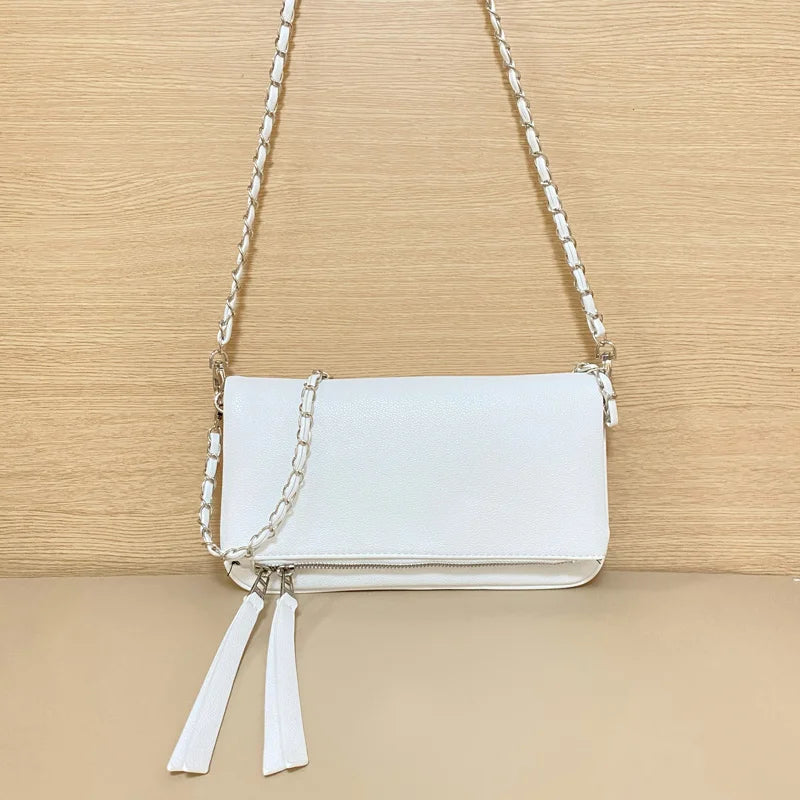 2025 New Fashion Women Wing Bag Classic Black Single-shoulder Envelope Zadigent Bag Luxurious Design Chain Crossbody Ladies Bag