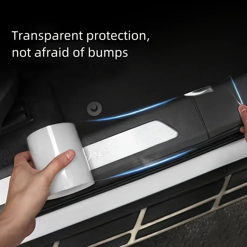 5×300cm Universal Car Door Edge Guard Protector,Anti-Collision Strip for Car Door Edge/Front and Rear Bumper/Door Sill Protector