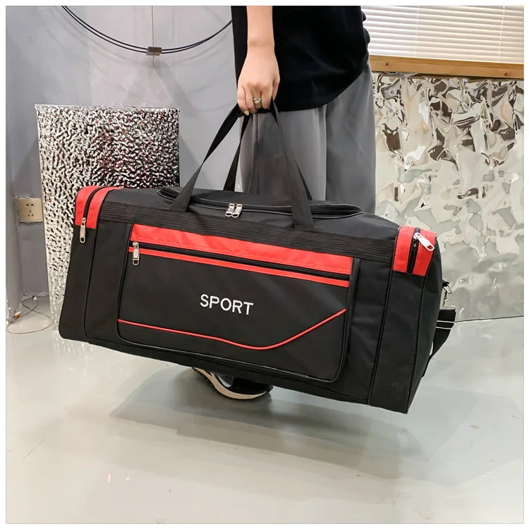 Travel Duffel Bag Carry on Luggage Bag Men Tote Large Capacity Weekender Gym Bags Sport Holdall Overnight Bag Pouches