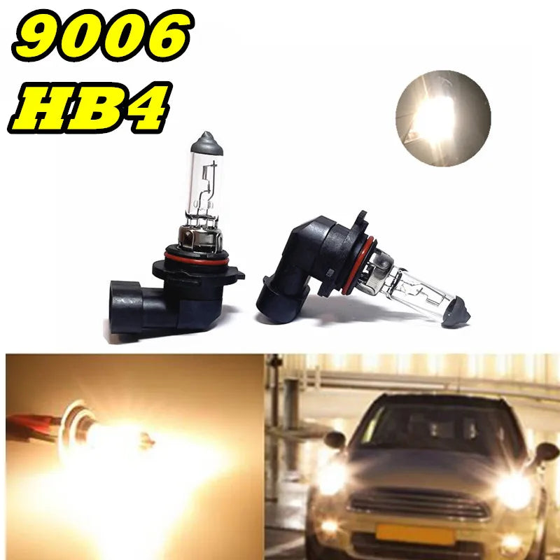 Car Halogen Bulb 12V 55W H1 H3 H4 H7 H8 H11 9005 HB3 9006 HB4 Headlight Lamp Fog Lamps External Lights H15 9012 lear car bulb