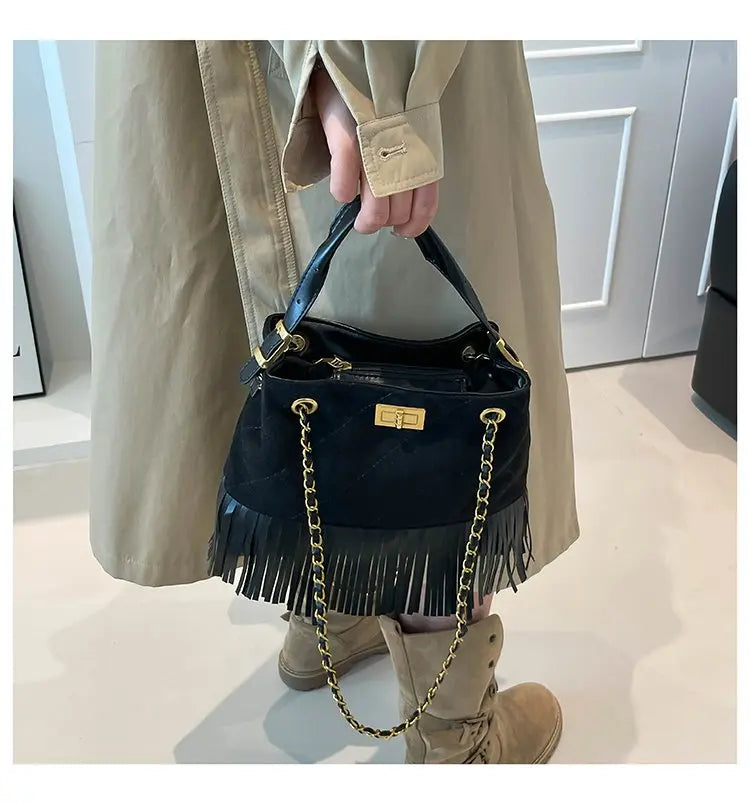 Elegant Crossbody Handbag Luxury Leather Women's Bag Famous Designer Classic Paris Premium Detail Commuter Bag