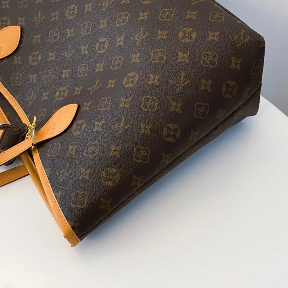 Luxury High Capacity Tote Bags for Women 2024 High Quality Soft Leather Shoulder Bag Designer Female Casual Shopping Handbag Sac