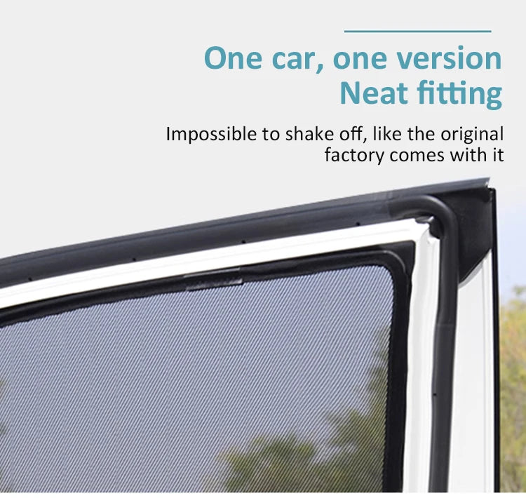 Magnetic Sunshade for Honda e:NS1 e:NP1 e:Ny1 2022~2024 Windshield Anti-UV Mat Frame Curtain Window Skylight Cover Accessories