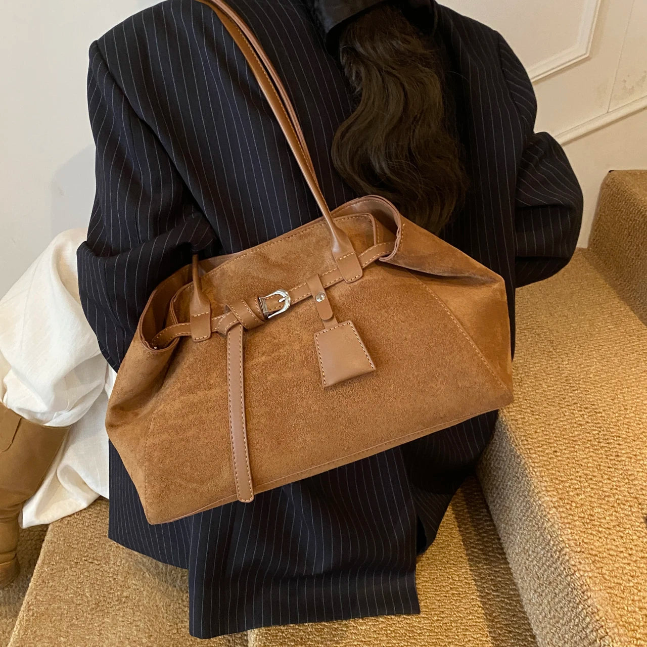 Handbags for women.Large Underarm Bags Lady Shoulder Bag for Women 2025 Winter New Trend Fashion Trend Tote Bag Handbags