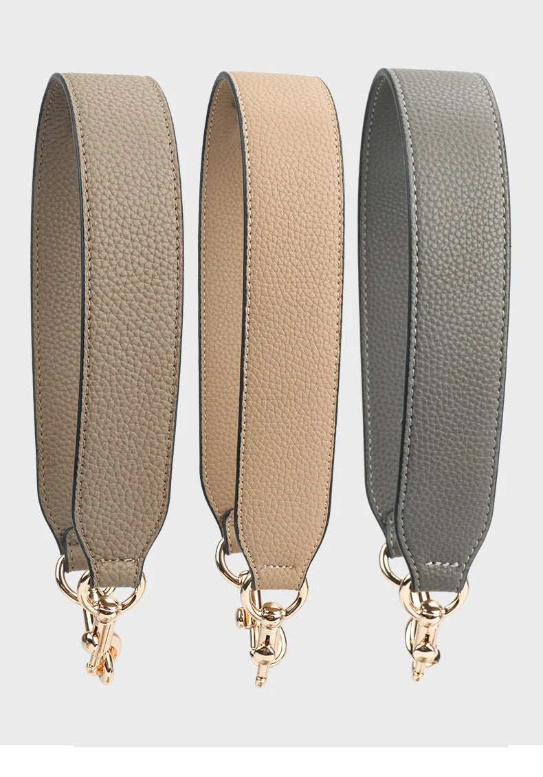 Luxury 3.8cm*58cm Leather Wide Single Shoulder Bag Strap Replacement Underarm Bag Strap Lady's Handbag Belt