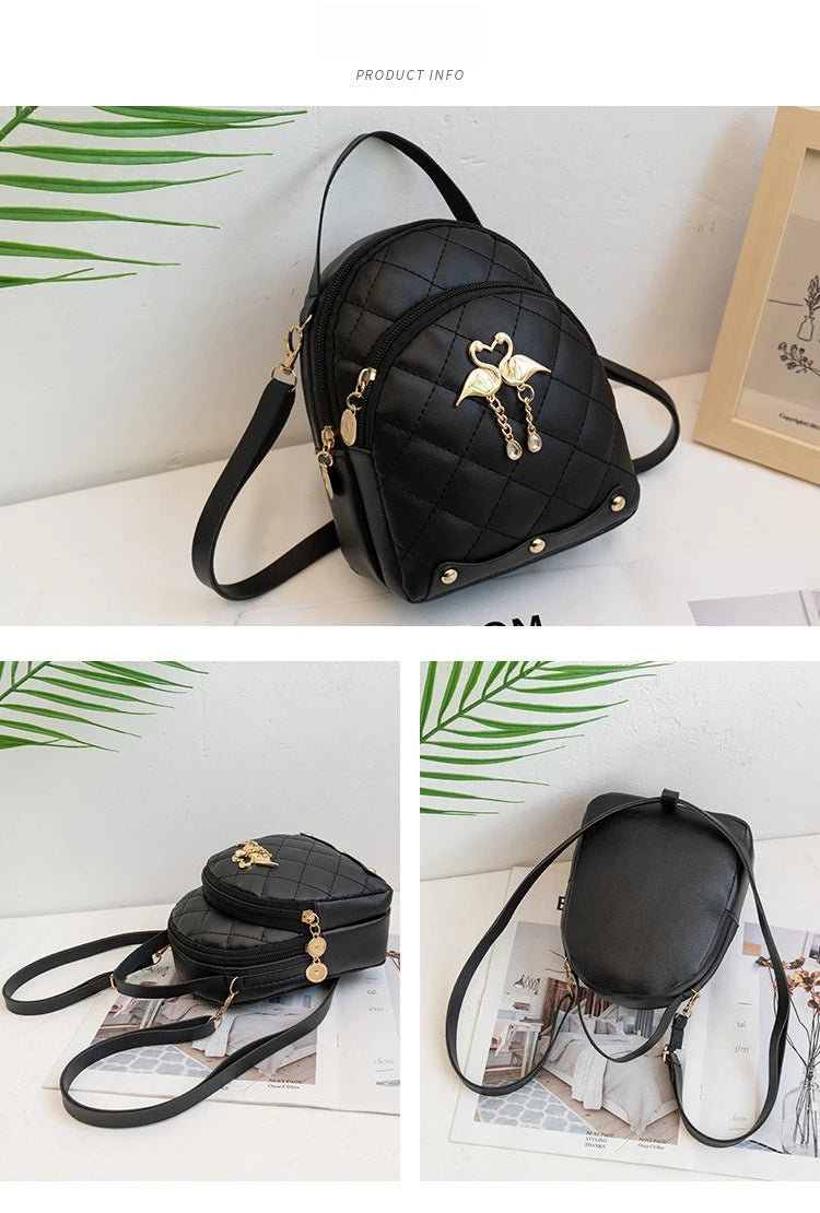 Women's Bags 2021 Fashion Backpack for Students Embroidered Small Backpack New Style