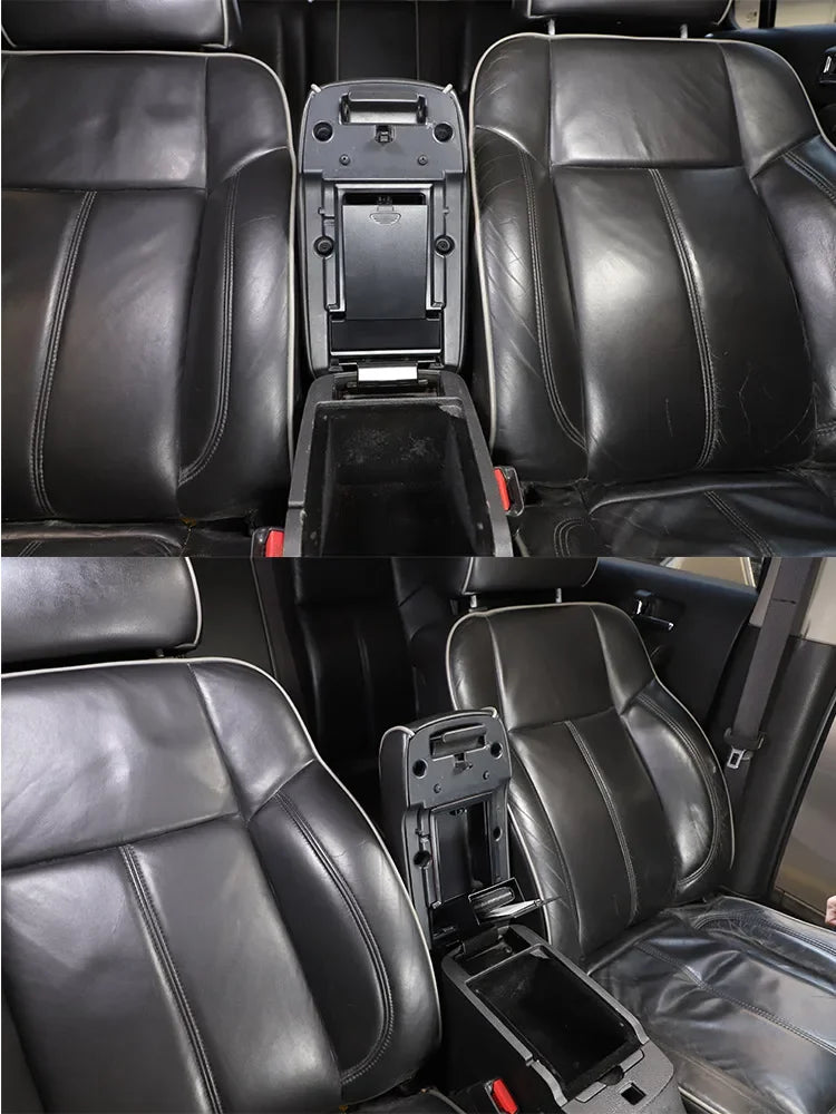 For Hummer H3 2005-2009 ABS Black Car Central Control Armrest Box Hidden Storage Box Privacy Storage Box Car Accessories