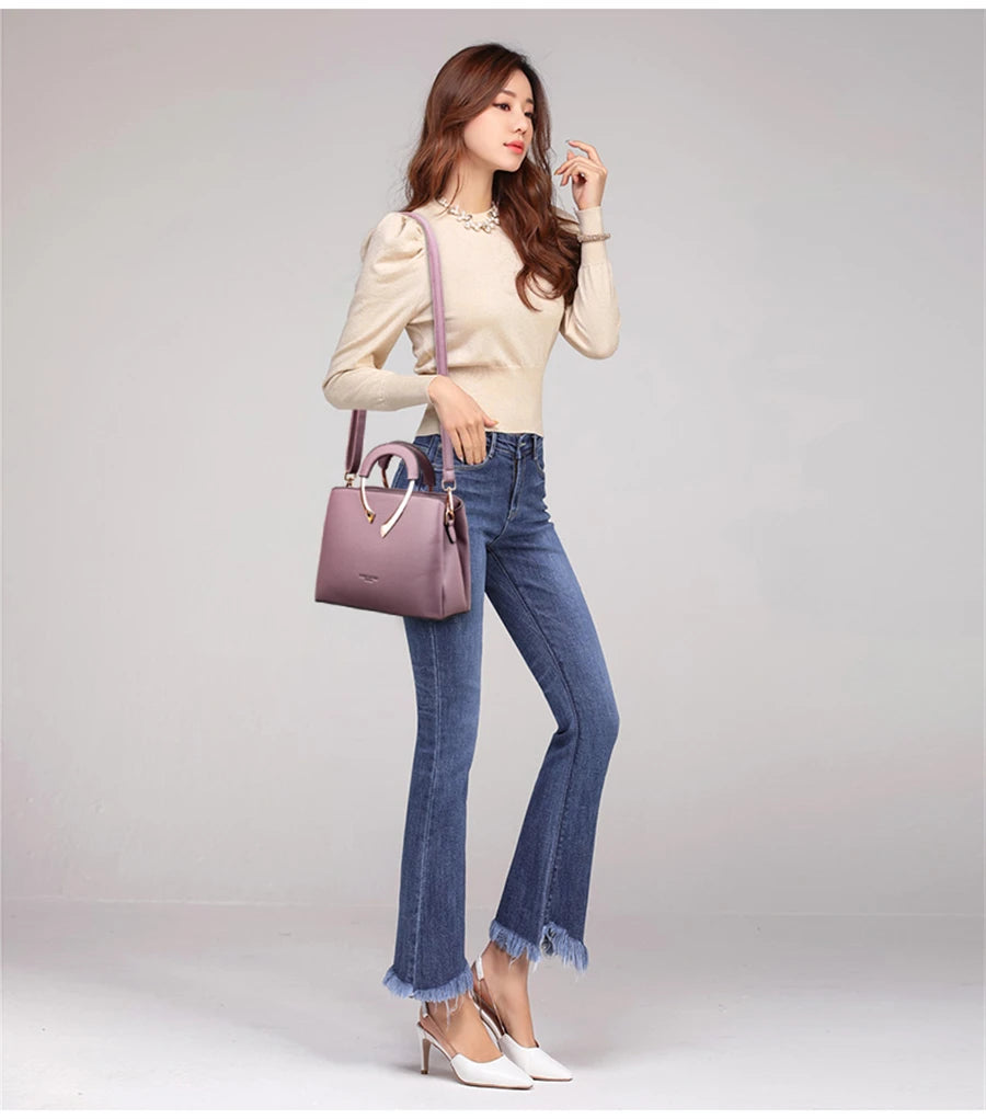 Luxury 3 Layers Handbag Women Bags Designer Vintage Ladies Shoulder Crossbody Bags 2025 Bolsa Feminina Messenger Casual Tote Sac