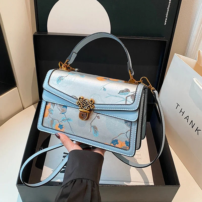 Luxury Handbags Famous Brand Women Bags Designer Lady Small Printing Crossbody Bags Pu Leather Women Shoulder Handbags