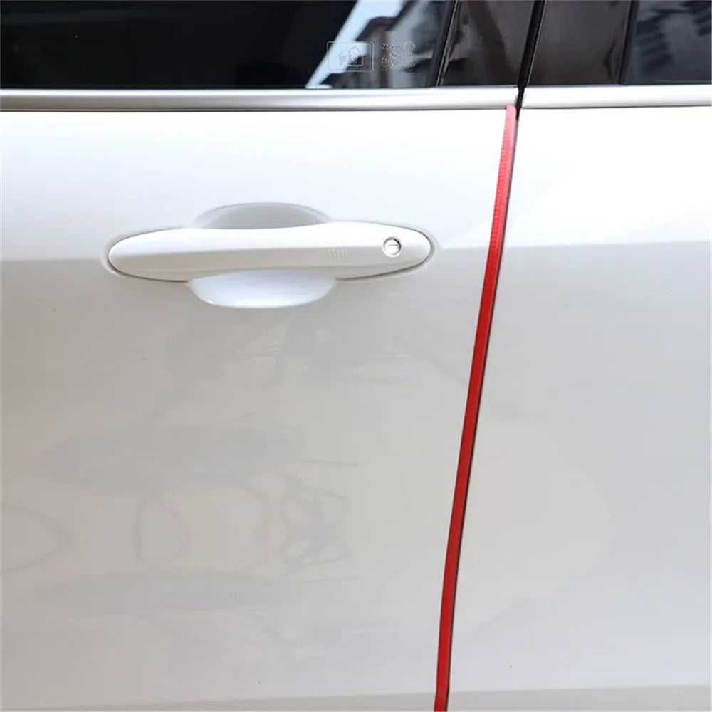 Car Door Protector Edge  With Steel CarstylingScratch Strip Guard Trim Automobile Door Noise reduction Anti Collision Protection