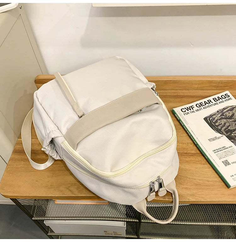 Luxury Brand Lady Fashion Backpacks High Quality Large Capacity Shoulder bags Waterproof Multi Functional Women's Handbags